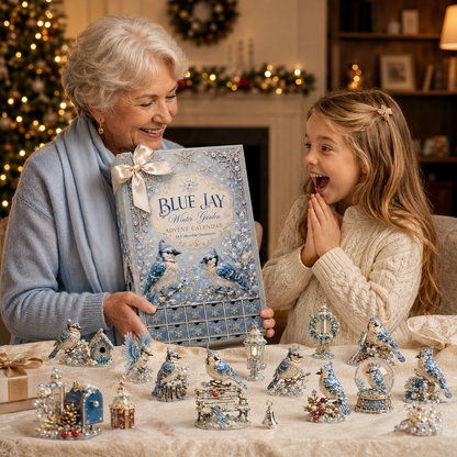 Blue Jay 24-Day Advent Calendar – Christmas Countdown Collectible Figurines