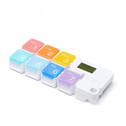 7-Day Smart Pill Organizer with Alarm