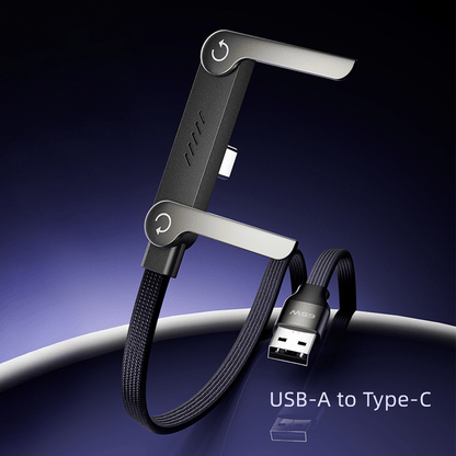 ⚡️240w super fast charging📱Invisible Holder Charger Cable with Stand