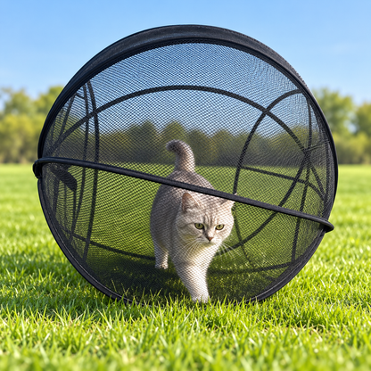 🐱🌿 Trovehand Cat Haven™ – Pop-Up Mesh Playpen
