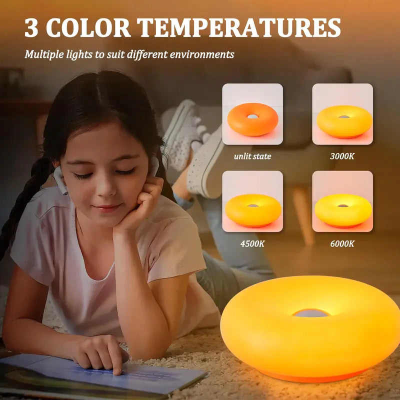 💡 Touch, Dim, Glow: The Eye-Friendly Ambient Lamp 👁️✨