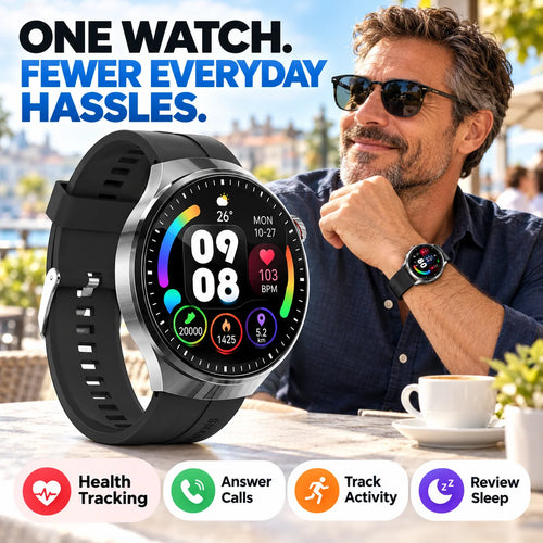 🔥Limited Time 50% OFF❤️Flagship Smartwatch for Health Protection, 24/7 Health Data Center🥰