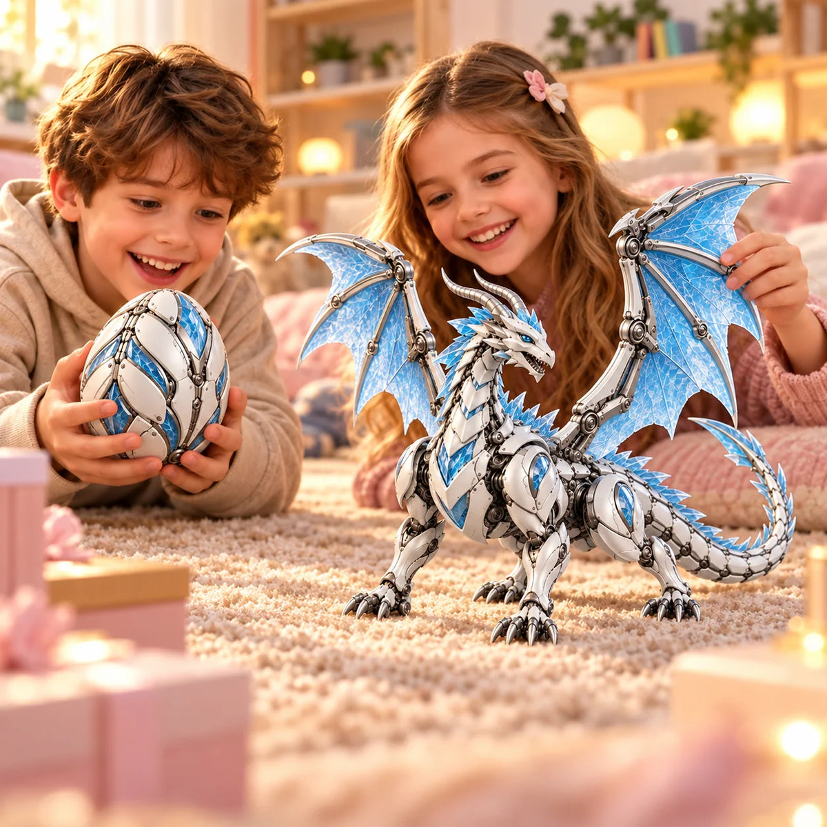 Mythic Beasts – 2-in-1 Transforming Egg Fantasy Figures