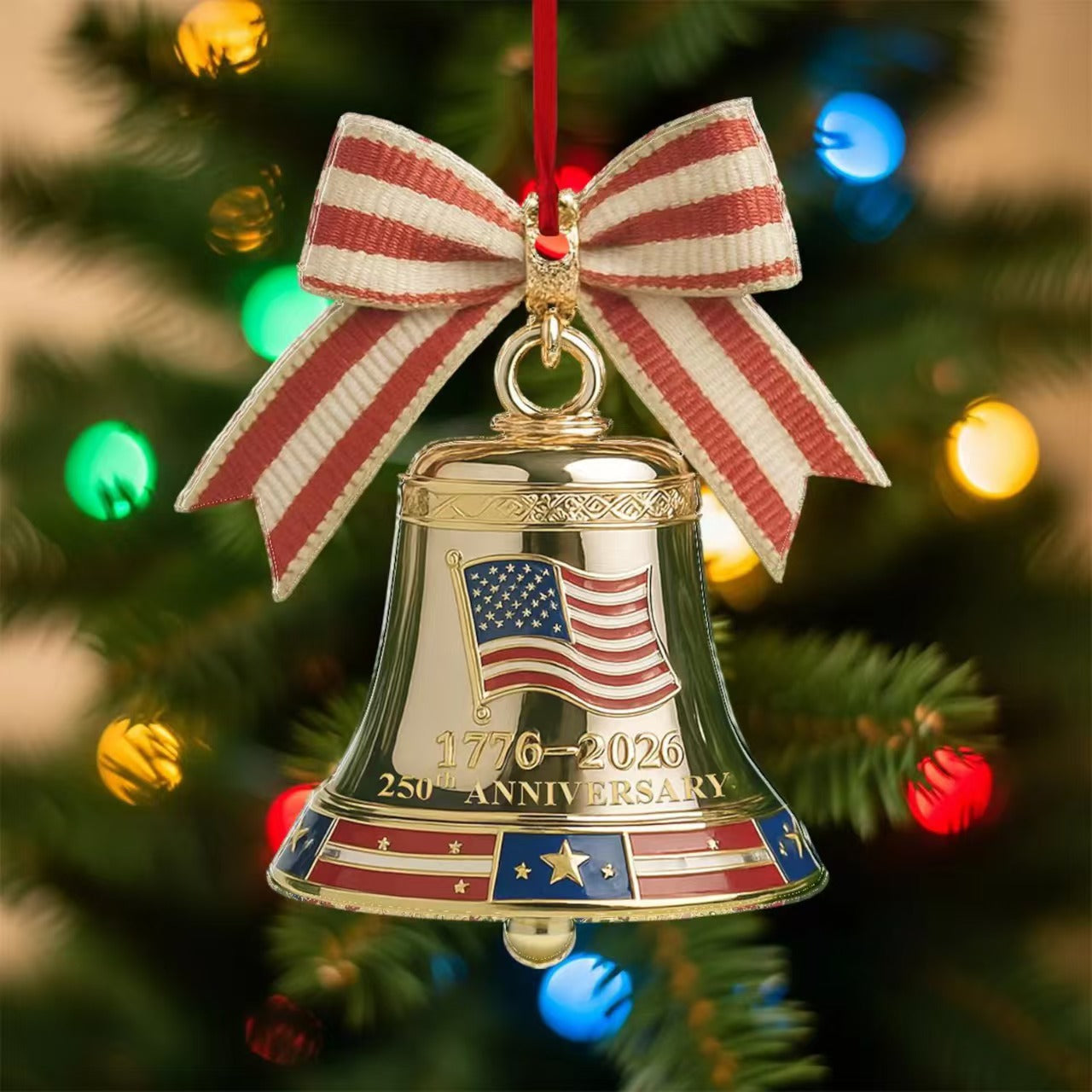 🔥Last Day: 49% OFF🔔United States 250th Anniversary Bell Ornament