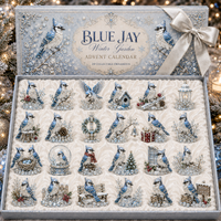 ❄️ Blue Jay Winter Ornaments