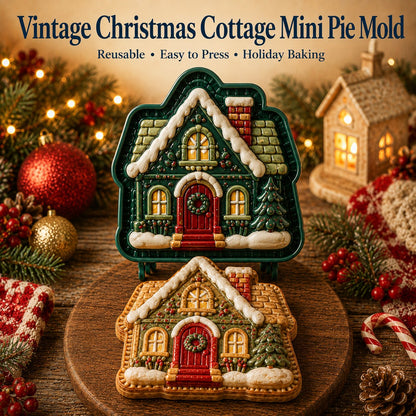 🔥🔥Only $12.99 Last Day Promotion!✨ 🎄16-Design Christmas Mini Pie Mold Collection 🥧