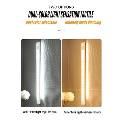 🔥Only $8.99 Last Day Promotion!💡Punch-free Smart Sensor Magnetic Rechargeable LED Lights
