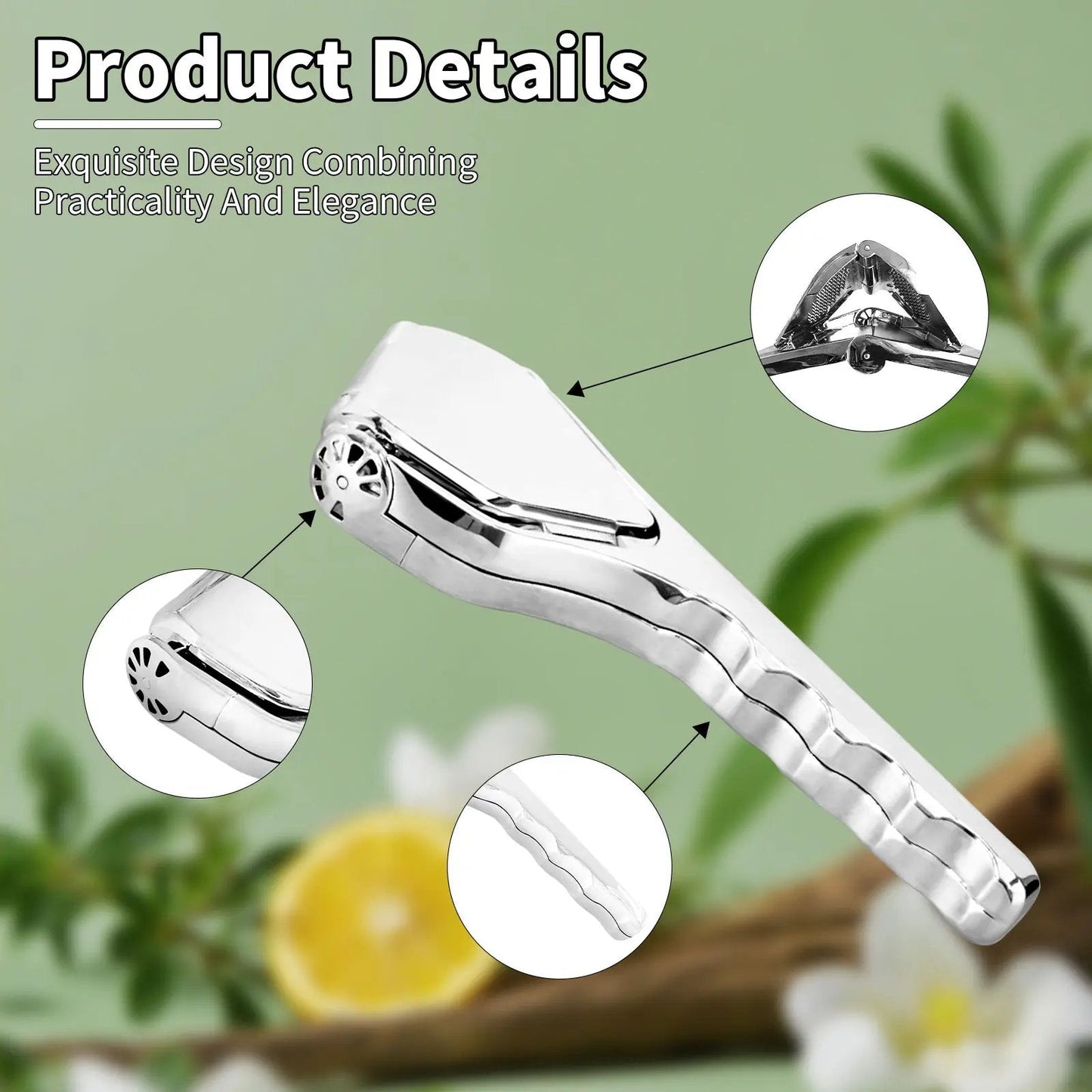 👍Citrus Squeezer | Zinc Alloy or PP – Handheld Juicer for Lemons, Limes & Oranges 🍋