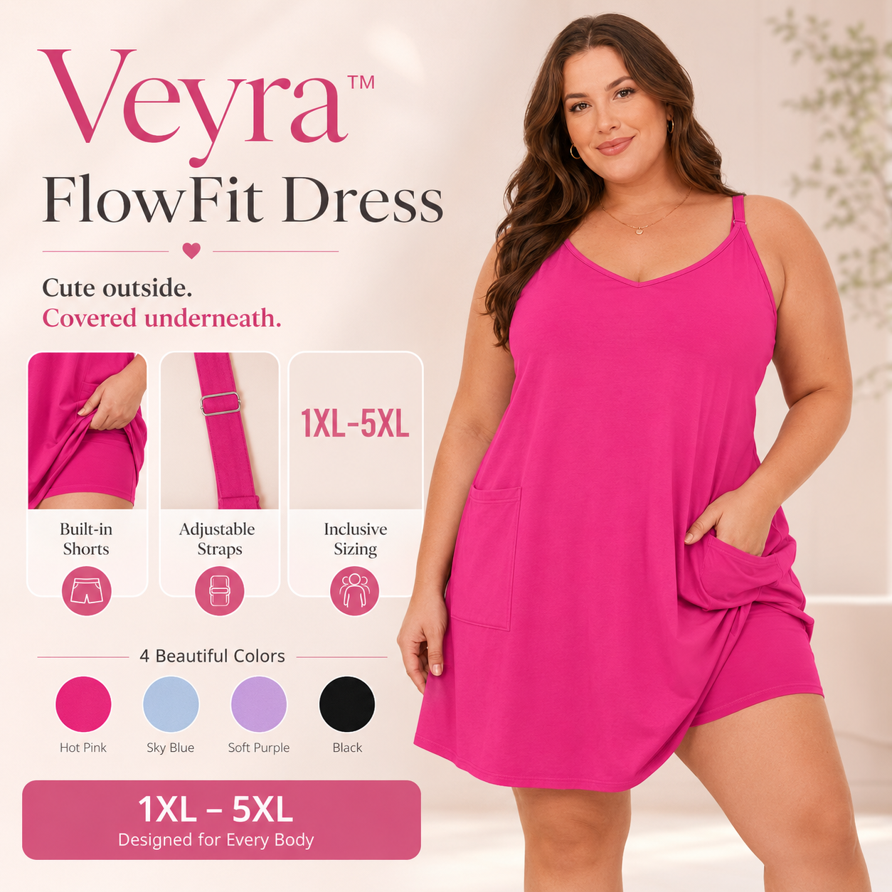 Trovehand™ FlowFit Dress