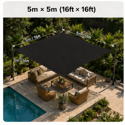 Heavy Duty Sunblock Shade Cloth