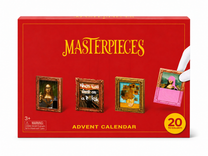 ✨ 20 Days of Artistic Surprises 🎨 Mini Masterpiece Collection Advent Calendar | Build Your Tiny Gallery