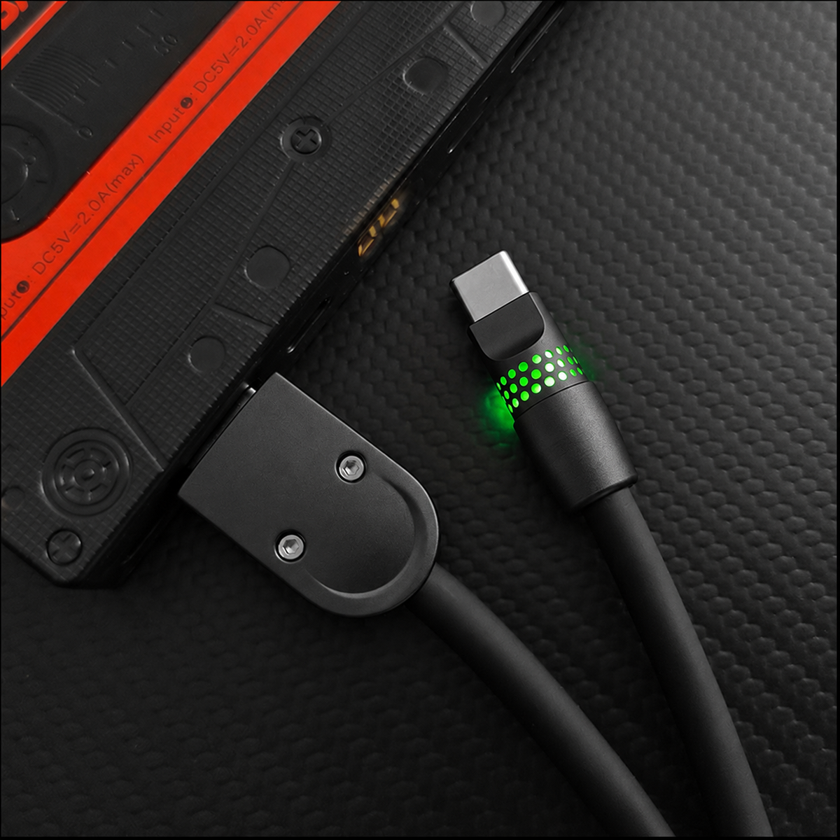 100W Fast Charge Cable With RGB Glow