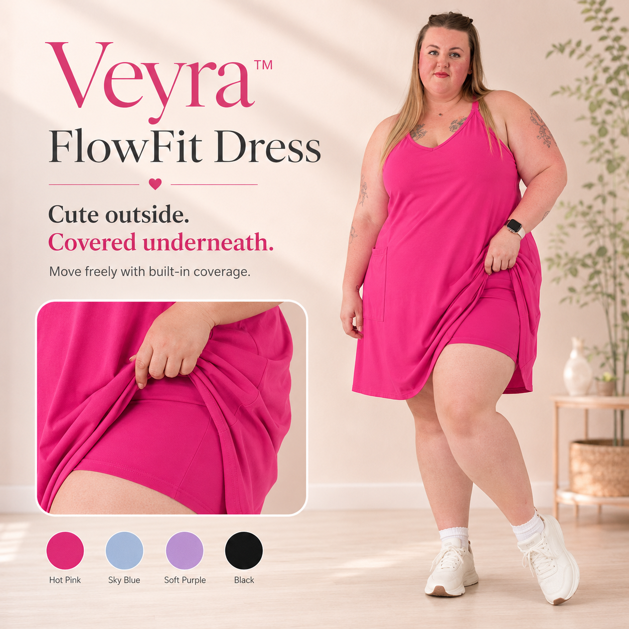 Trovehand™ FlowFit Dress
