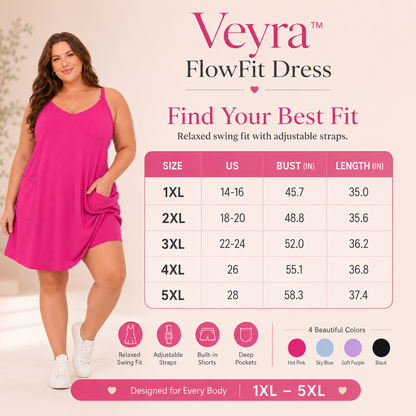 Trovehand™ FlowFit Dress