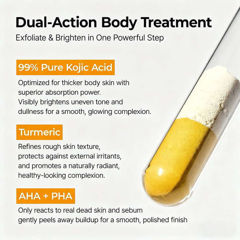 Tkhotpick Peel Shot - Kojic + Turmeric Body Peel Spray