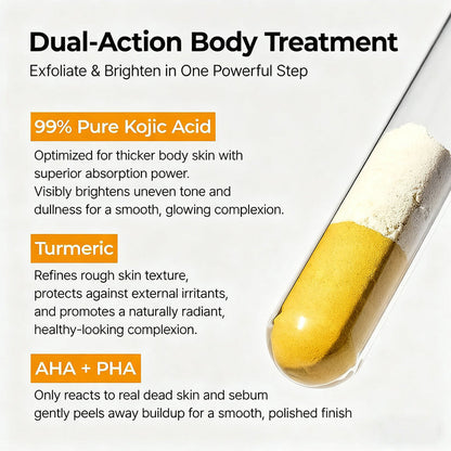Tkhotpick Peel Shot - Kojic + Turmeric Body Peel Spray