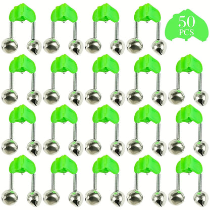 Double Ring Fishing Bells with Plastic Clip Buckles 🎣🔔