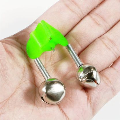Double Ring Fishing Bells with Plastic Clip Buckles 🎣🔔