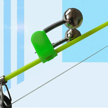 Double Ring Fishing Bells with Plastic Clip Buckles 🎣🔔