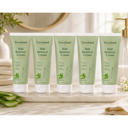 Trovehand™ Natural Gentle Hair Removal Cream | For Women & Men, Sensitive Skin