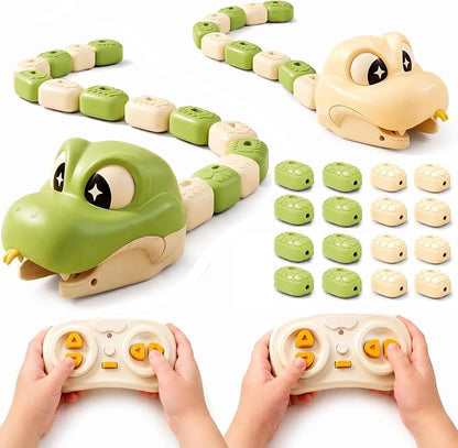 🐍 Magnetic RC Snake Game – Eat, Grow & Learn Through Play