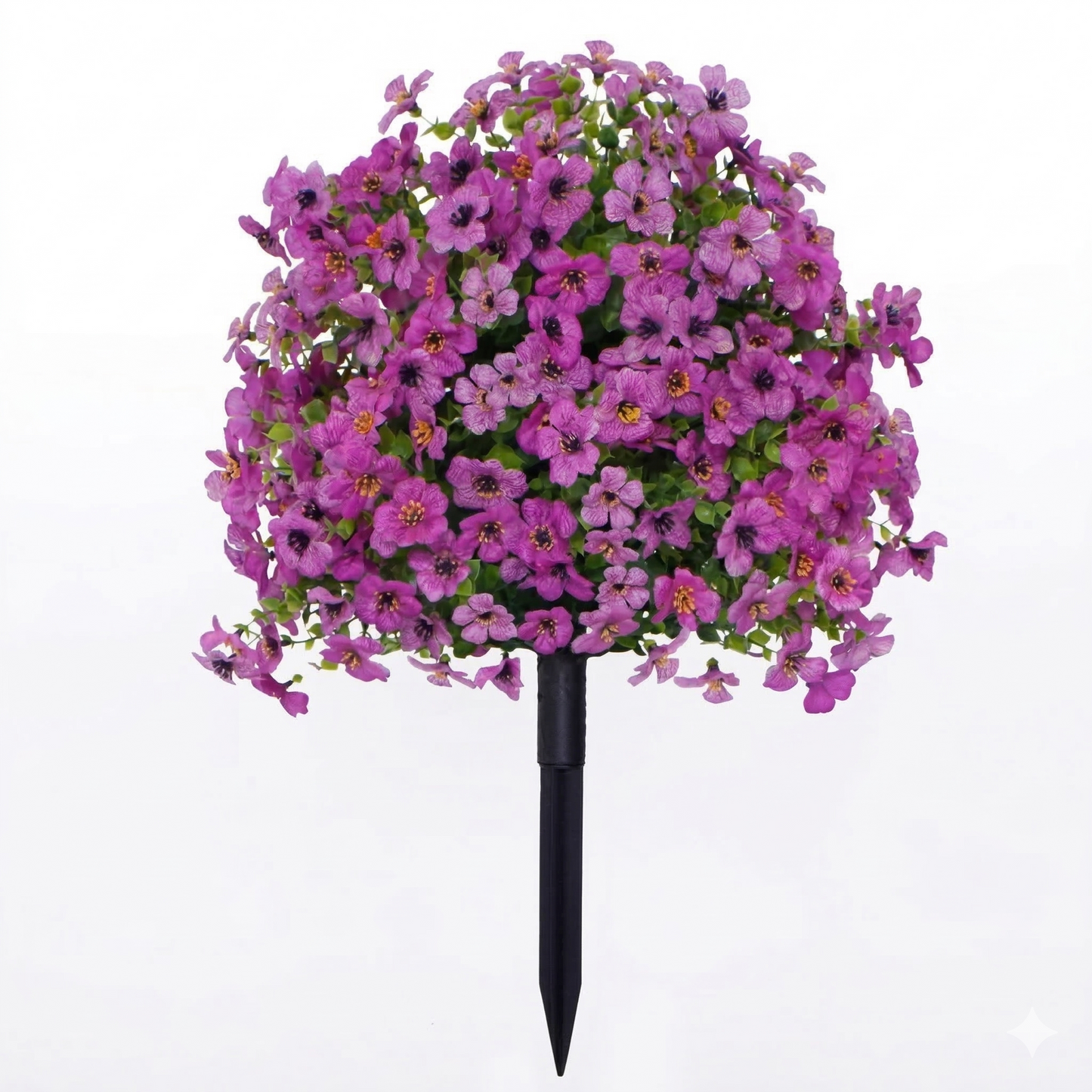 🎁  Last Day 60% OFF 💐 Artificial Topiary Ball Trees with Flowers and Ground Spikes 💐
