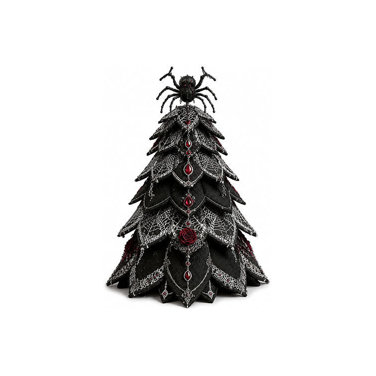 Halloween Quilted Fabric Tree Kit | 3D DIY Tabletop Centerpiece