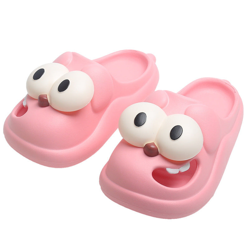 3D Big Eye Dog Tongue Kiss Slippers🤪