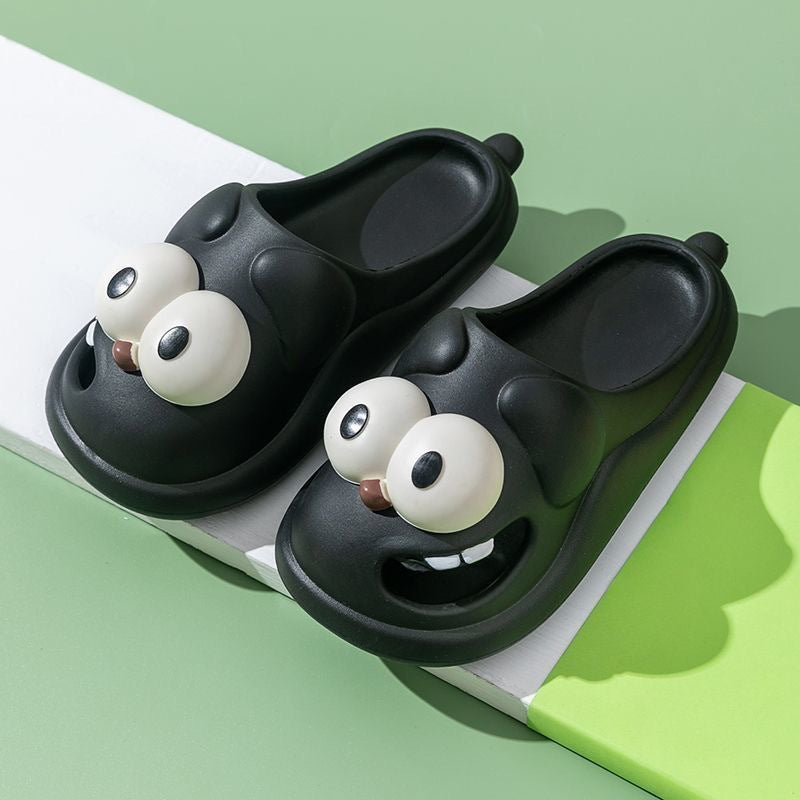 3D Big Eye Dog Tongue Kiss Slippers🤪