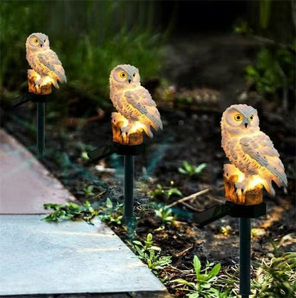 🎁  Last Day 50% OFF 🔥 Waterproof Solar Owl Light