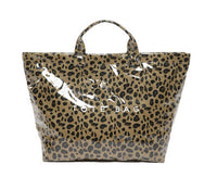 Brown leopard print