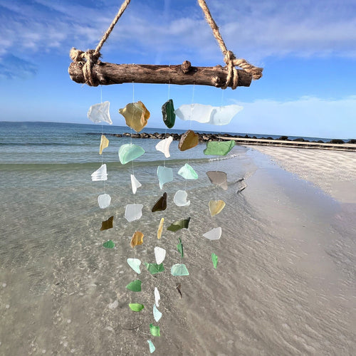 🌊 Sea Glass Wind Chime