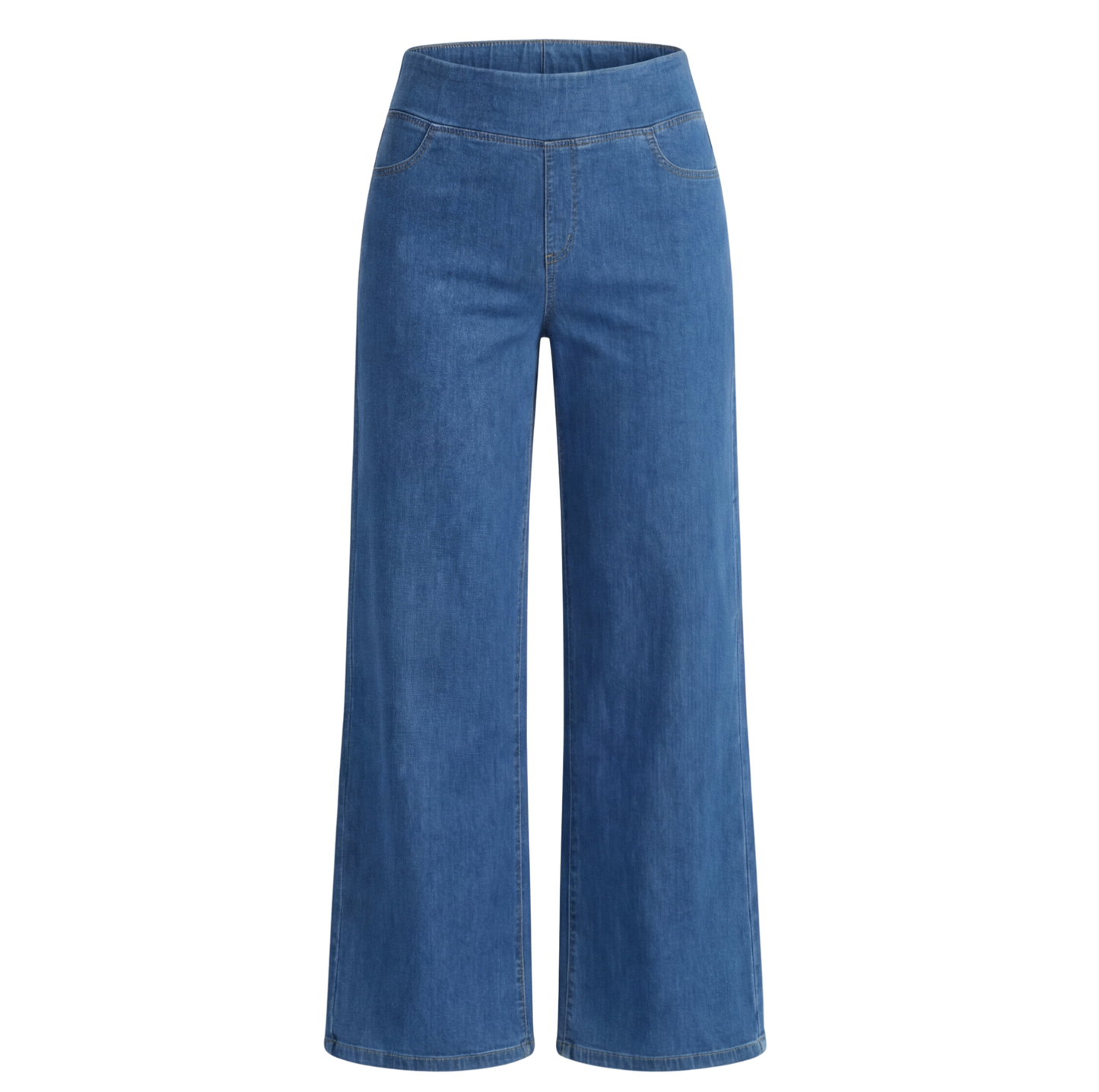 💥 This Week Only: 50% Off 👖Trovehand Denim Print French Terry Casual Sweatpants Jeans