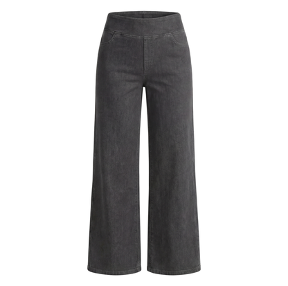 💥 This Week Only: 50% Off 👖Trovehand Denim Print French Terry Casual Sweatpants Jeans