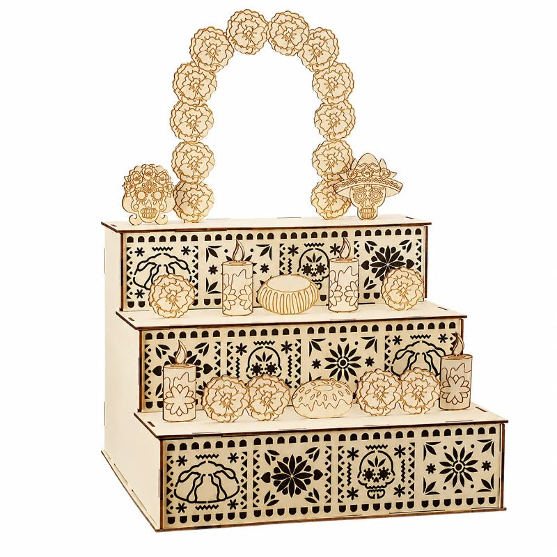 DIY Wooden Altar Display