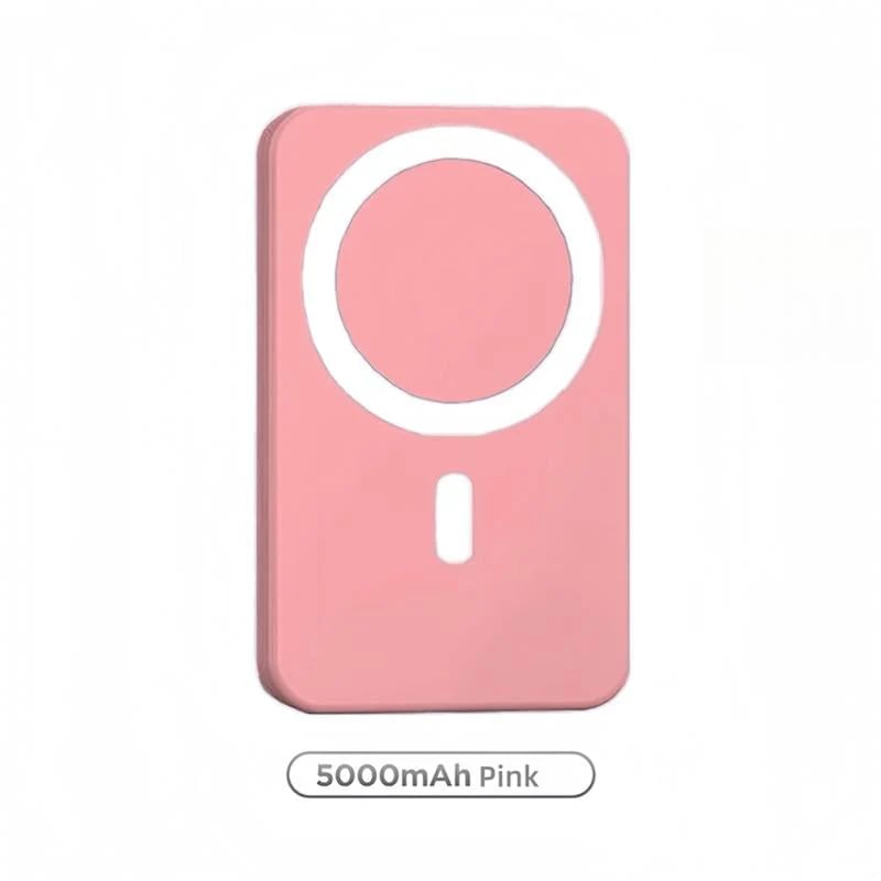 🔋 Magnetic Wireless Power Bank for iPhone – 5000mAh