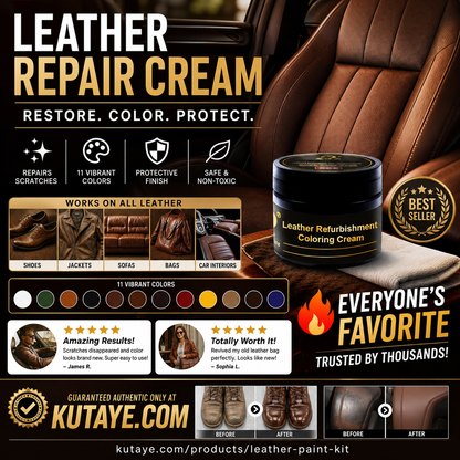 💯Professional leather coloring and repair!