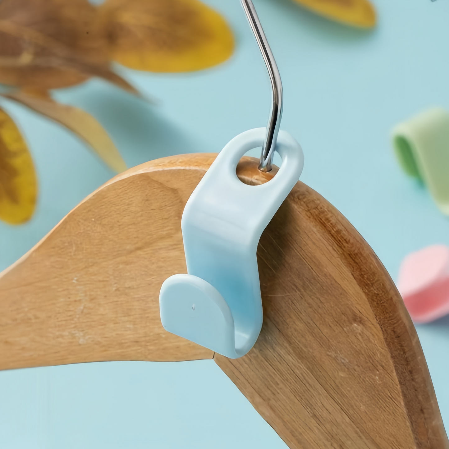 40 Pcs Clothes Hanger Connecting Hooks