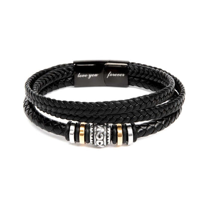 To My Grandson Bracelet - Wherever Your Journey - Braided IV519B