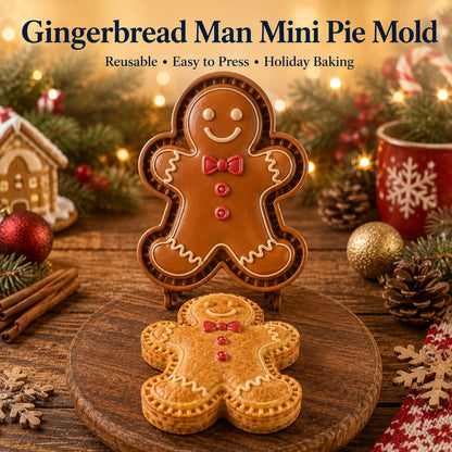 🔥🔥Only $12.99 Last Day Promotion!✨ 🎄16-Design Christmas Mini Pie Mold Collection 🥧