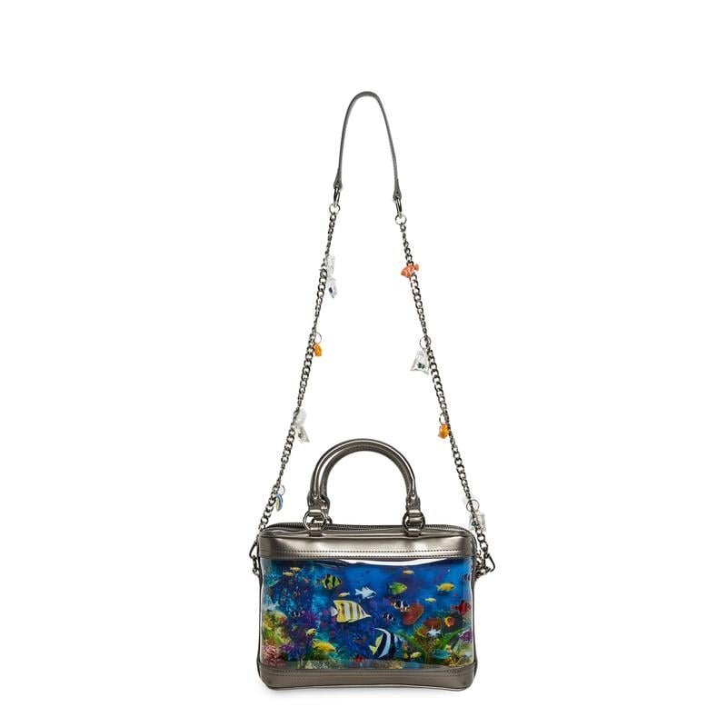 🌊 🐠Aquarium Inspired Bag – Transparent Ocean-Themed Shoulder Bag with Coral Reef Design