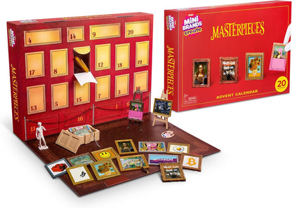 ✨ 20 Days of Artistic Surprises 🎨 Mini Masterpiece Collection Advent Calendar | Build Your Tiny Gallery