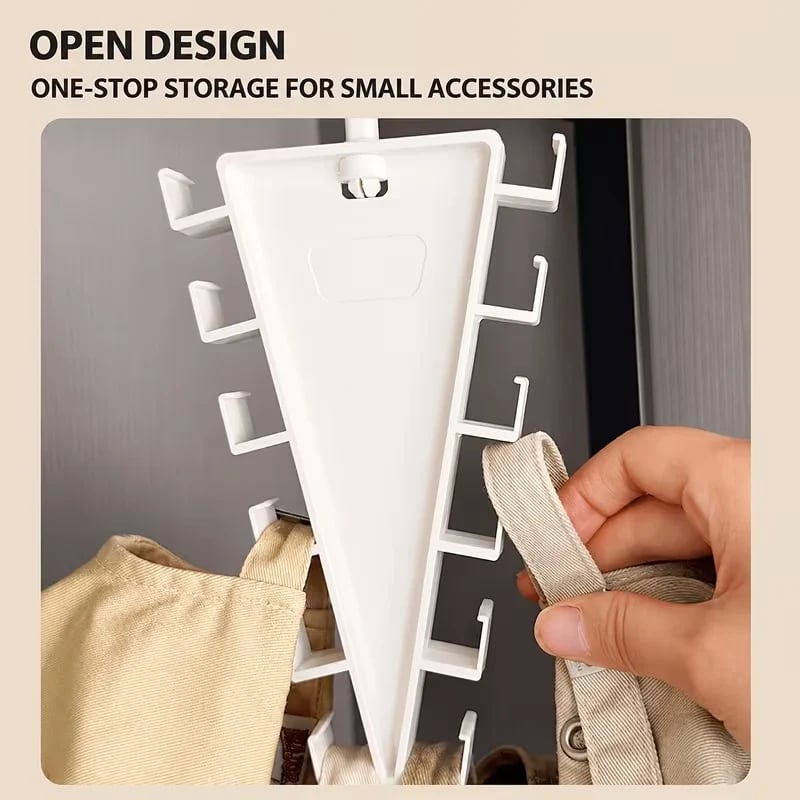 🔥LAST DAY 49%OFF🎁Multi-Functional V-Shaped Double Sided Hanger Storage Rack