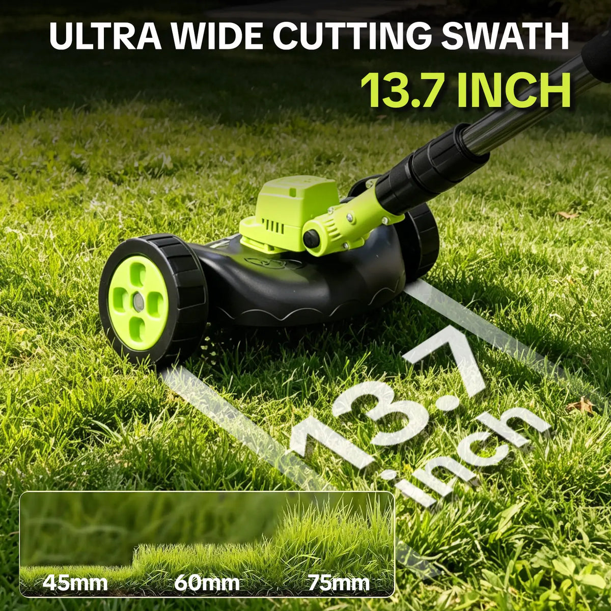 Grass trimming mode