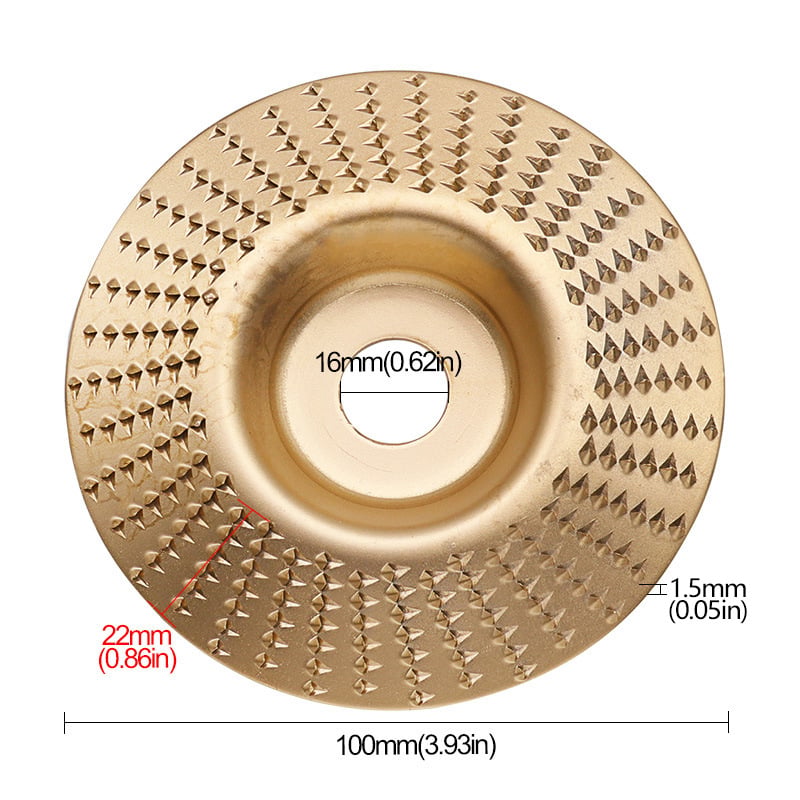 3PCS Wood Carving Disc Set