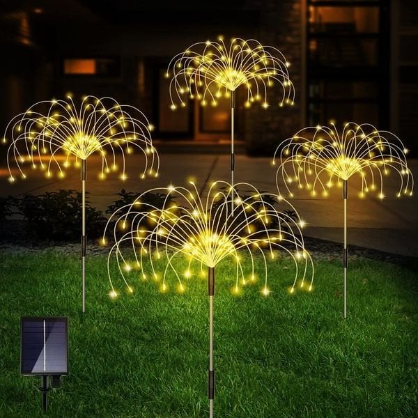 🔥LAST DAY 60% OFF - 🎁Waterproof Solar Garden Fireworks Lamp