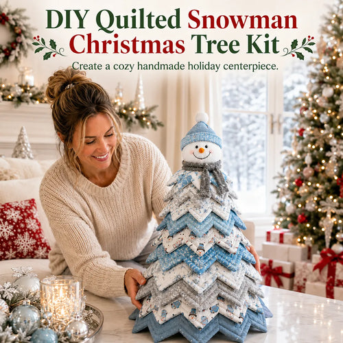 DIY Quilted Santa Christmas Tree Kit