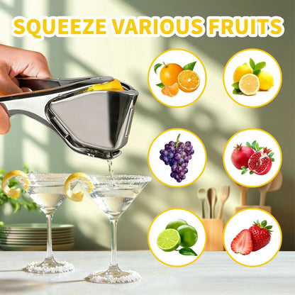 👍Citrus Squeezer | Zinc Alloy or PP – Handheld Juicer for Lemons, Limes & Oranges 🍋