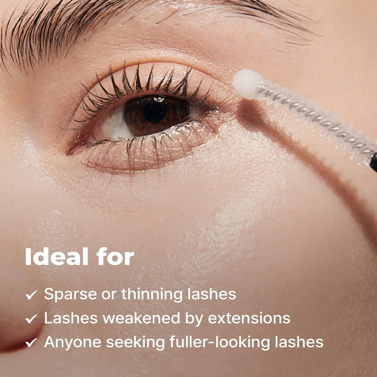 Essential Eyelash Growth Serum, Jumbo Size 0.5fl.oz - Safe & Gentle Lashes Care, Fuller, Thicker in 2 Weeks, Non-Prostaglandin, Hormone-free
