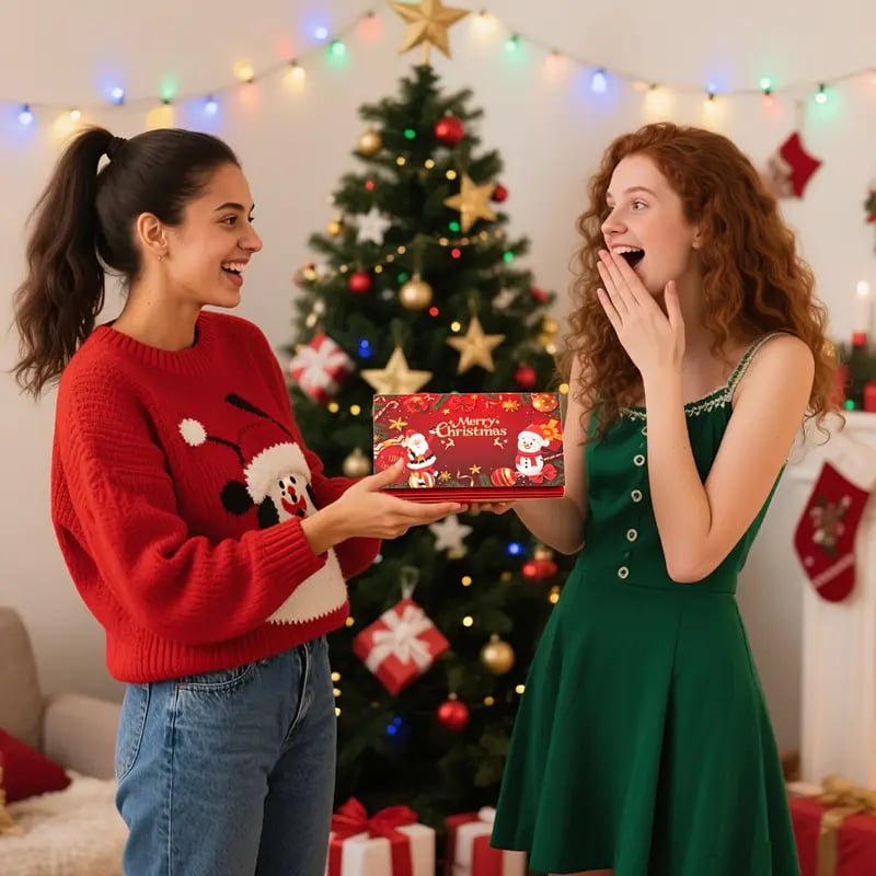 Christmas cash gift envelope for family gifting